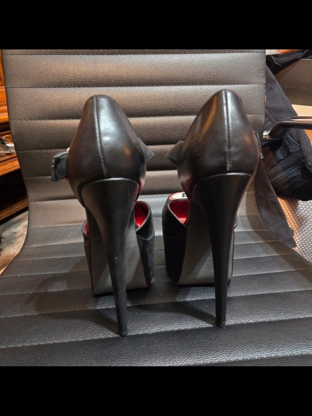 Dolls Kill x Marilyn Manson Platform Heels 10 - Picture 2 of 7